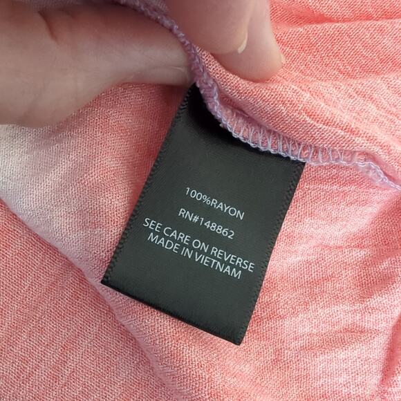 Torrid Gauze Tiered Cami Tie Dye Women's Tank Top 4 4X Beachy Summer Colorful - Picture 8 of 9